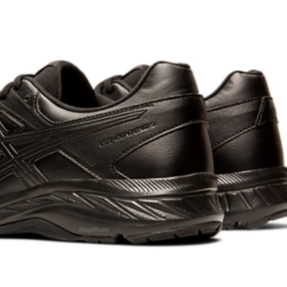 Asics Women Shoes Walker Gel Contend 5 Ortholite Amplifoam Black Size 7.5 - Picture 3 of 5
